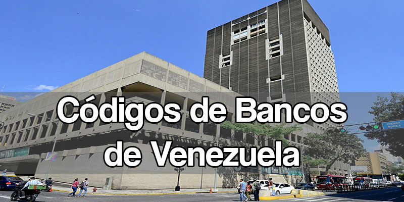 Códigos de bancos venezolanos